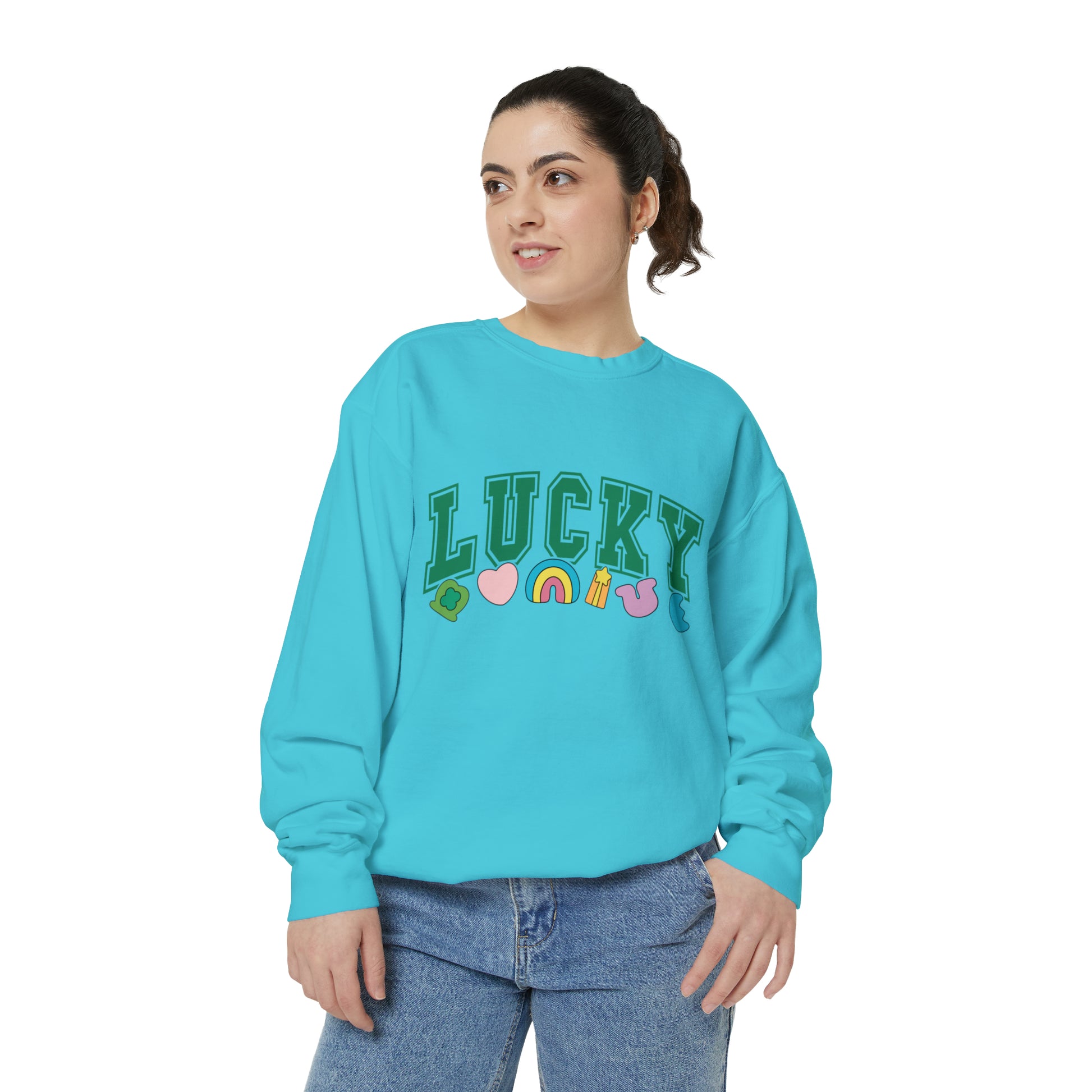 Lucky Brand Mixed Media Pullover Sweater Overlay S