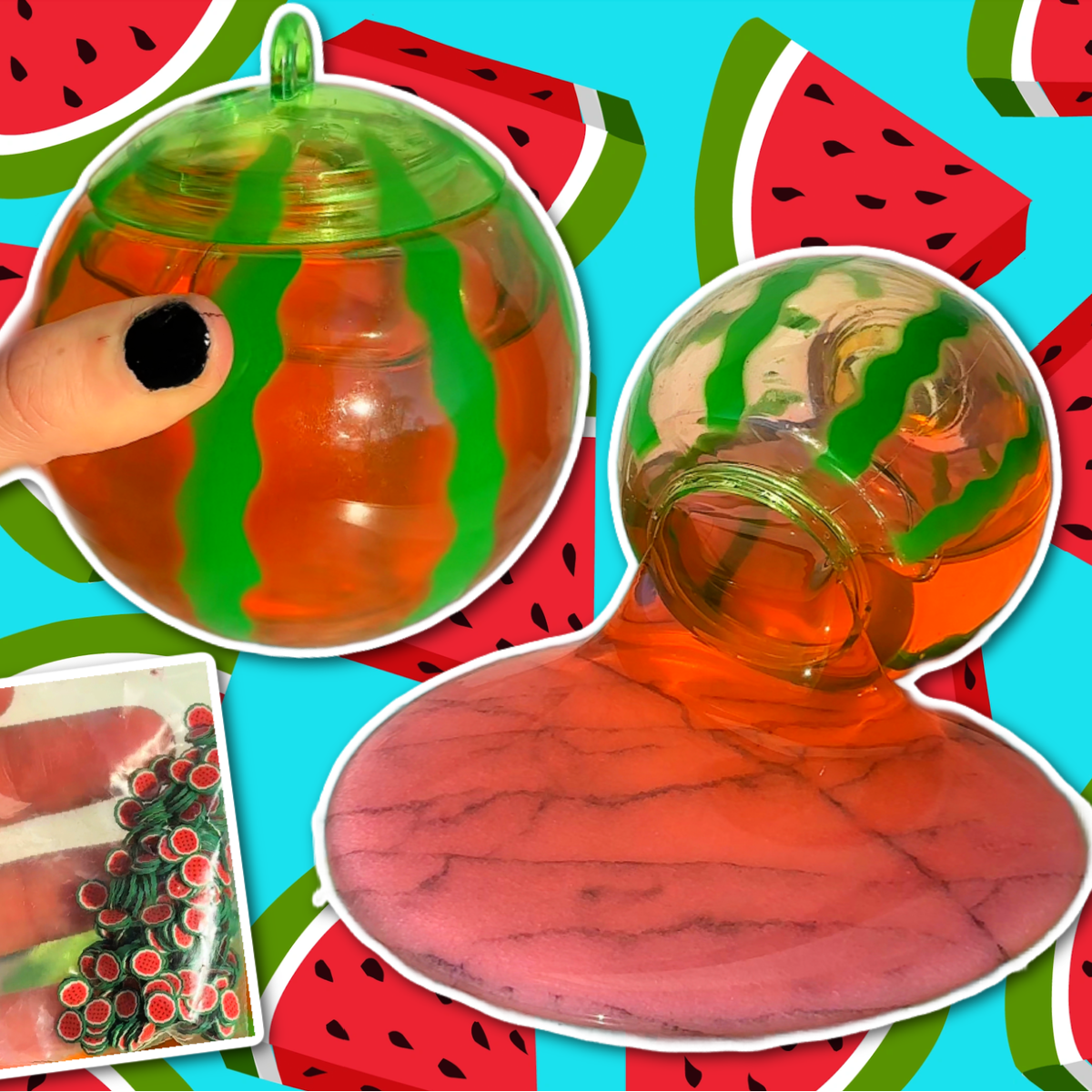 Watermelon Water Slime DIY (+ Watermelon Sprinkles) – Shop Nichole