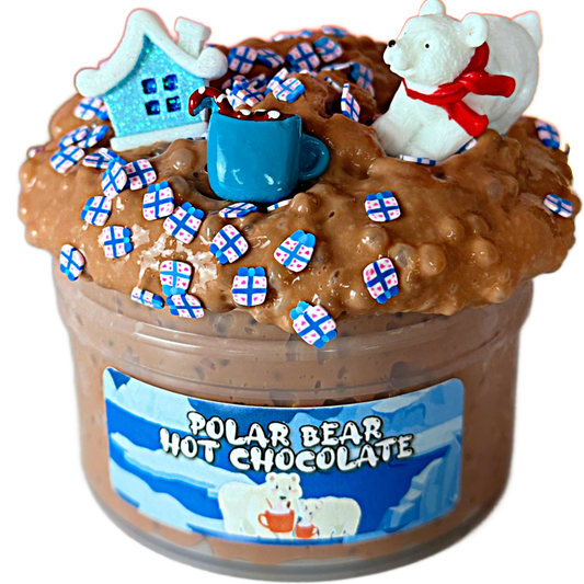 Polar Bear Hot Chocolate Slime