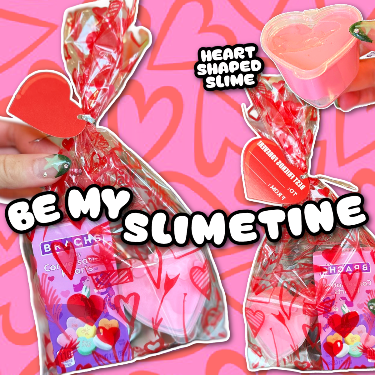 Be My Slimetine Kit (Slime + Candy + Wrapping) 3 Variants Msc