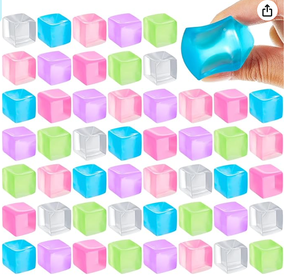 Ice Cube Mochi Multi Color (1pc msc) – Shop Nichole Jacklyne